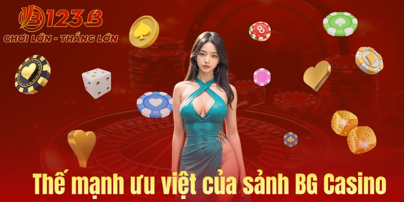 Ưu điểm của BG casino tại 123b